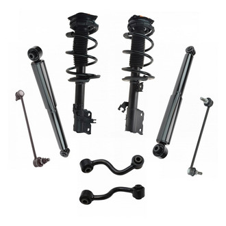 TRQ® - Front and Rear Shock Absorber and Suspension Kit