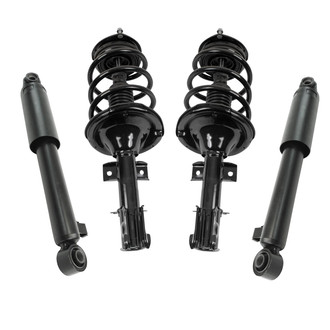 TRQ® - Front and Rear Complete Strut Assembly Kit