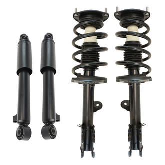 TRQ® - Front and Rear Complete Strut Assembly Kit