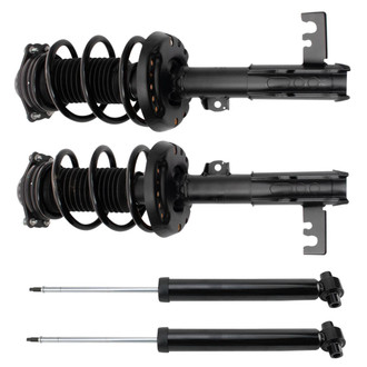 TRQ® - Front and Rear Complete Strut Assembly Kit