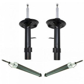 TRQ® - Front and Rear Complete Strut Assembly Kit