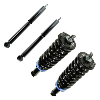 TRQ® - Front and Rear Complete Strut Assembly Kit