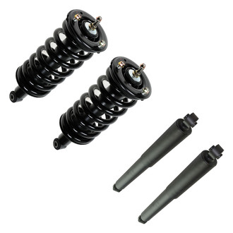 TRQ® - Front and Rear Complete Strut Assembly Kit