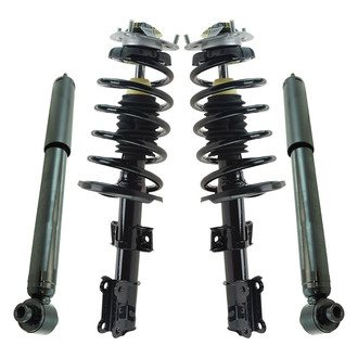 TRQ® - Front and Rear Complete Strut Assembly Kit