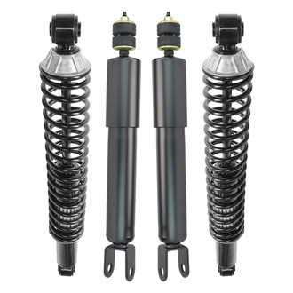 TRQ® - Front and Rear Air to Coil Spring Conversion Kit