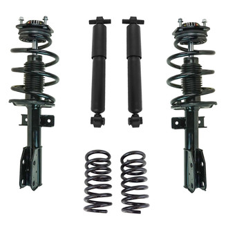 TRQ® - Front and Rear Complete Strut Assembly Kit