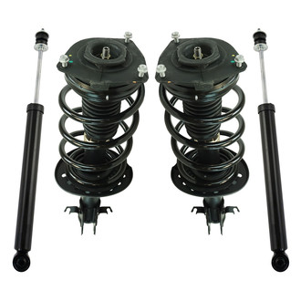 TRQ® - Front and Rear Complete Strut Assembly Kit