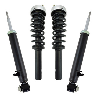 TRQ® - Front and Rear Complete Strut Assembly Kit