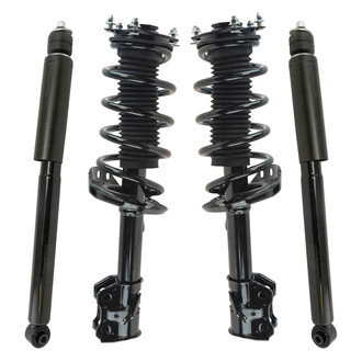 TRQ® - Front and Rear Complete Strut Assembly Kit