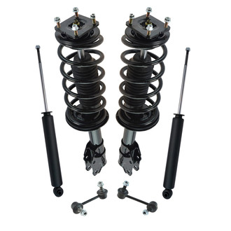 TRQ® - Front and Rear Complete Strut Assembly Kit