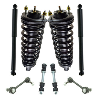 TRQ® - Front and Rear Complete Strut Assembly Kit