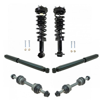 TRQ® - Front and Rear Complete Strut Assembly Kit