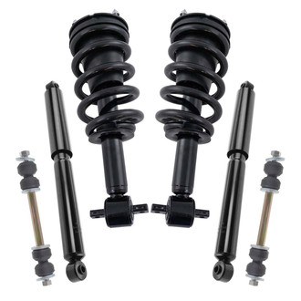 TRQ® - Front and Rear Complete Strut Assembly Kit