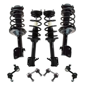 TRQ® - Front and Rear Shock Absorber and Suspension Kit