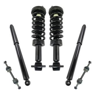 TRQ® - Front and Rear Complete Strut Assembly Kit