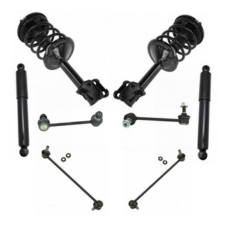 TRQ® - Front and Rear Shock Absorber and Suspension Kit