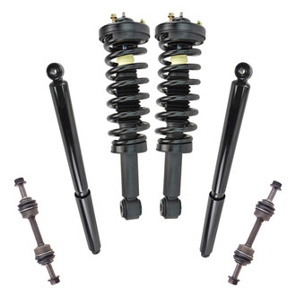 TRQ® - Front and Rear Complete Strut Assembly Kit