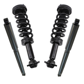 TRQ® - Front and Rear Complete Strut Assembly Kit