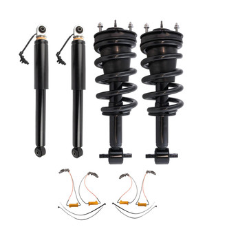 TRQ® - Front and Rear Shock Absorber Kit