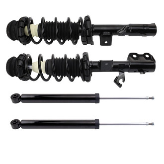 TRQ® - Front and Rear Complete Strut Assembly Kit