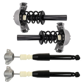 TRQ® - Front and Rear Complete Strut Assembly Kit