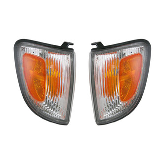 TRQ® - Driver and Passenger Side Replacement Turn Signal/Corner Lights