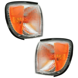 TRQ® - Driver and Passenger Side Replacement Turn Signal/Corner Lights