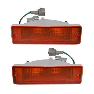 TRQ® - Driver and Passenger Side Replacement Turn Signal/Parking Lights