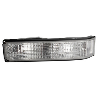 TRQ® - Driver Side Replacement Turn Signal/Parking Light Lens and Housing