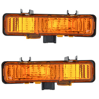 TRQ® - Driver and Passenger Side Replacement Turn Signal/Parking Lights