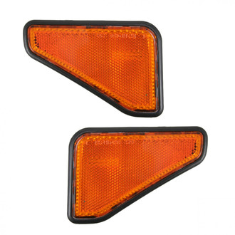 TRQ® - Driver and Passenger Side Replacement Side Marker Lights