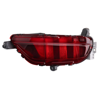 TRQ® - Rear Passenger Side Bumper Reflector