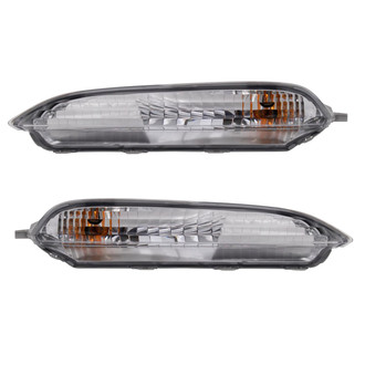 TRQ® - Driver and Passenger Side Replacement Turn Signal/Parking Lights