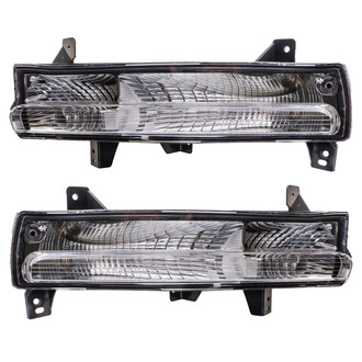 TRQ® - Driver and Passenger Side Replacement Turn Signal/Parking Lights
