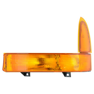 TRQ® - Driver Side Replacement Turn Signal/Parking Light