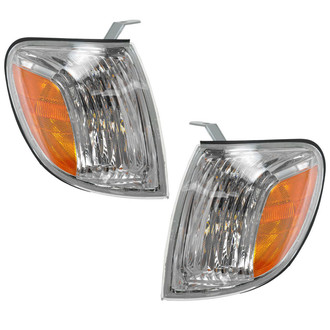 TRQ® - Driver and Passenger Side Replacement Turn Signal/Corner Lights