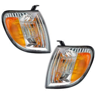 TRQ® - Driver and Passenger Side Replacement Turn Signal/Corner Lights