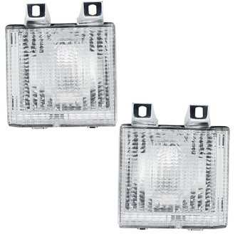 TRQ® - Driver and Passenger Side Replacement Turn Signal/Parking Lights
