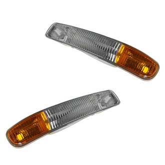 TRQ® - Driver and Passenger Side Replacement Turn Signal/Parking Lights