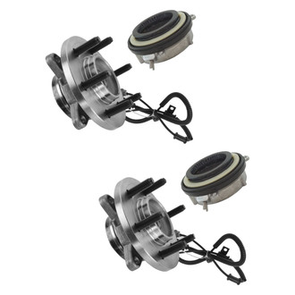 TRQ® - Wheel Bearing and Hub Assembly Kit Set