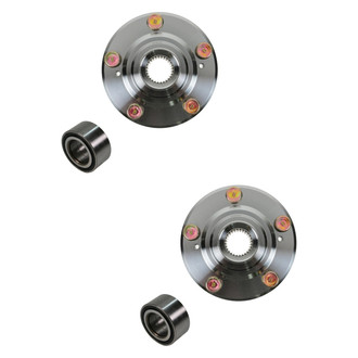 TRQ® - Wheel Bearing and Hub Assembly Kit Set