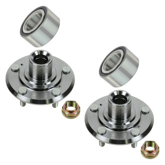 TRQ® - Wheel Bearing and Hub Assembly Kit Set
