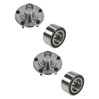 TRQ® - Wheel Bearing and Hub Assembly Kit Set