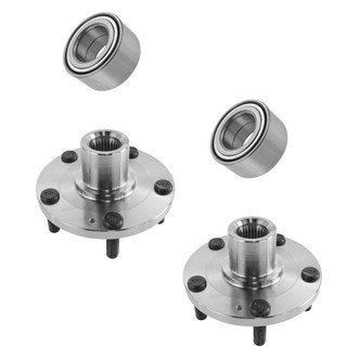 TRQ® - Wheel Bearing and Hub Assembly Kit Set