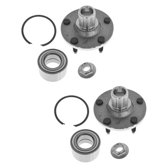 TRQ® - Wheel Bearing and Hub Assembly Kit Set