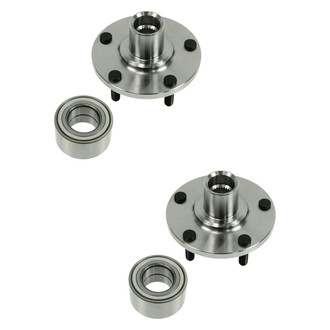 TRQ® - Wheel Bearing and Hub Assembly Kit Set