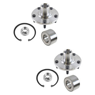 TRQ® - Wheel Bearing and Hub Assembly Kit Set