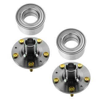 TRQ® - Wheel Bearing and Hub Assembly Kit Set