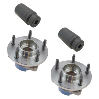 TRQ® - Wheel Bearing and Hub Assembly Kit Set