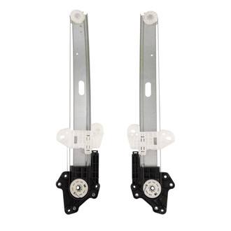 TRQ® - Rear Driver and Passenger Side Window Regulator Kit